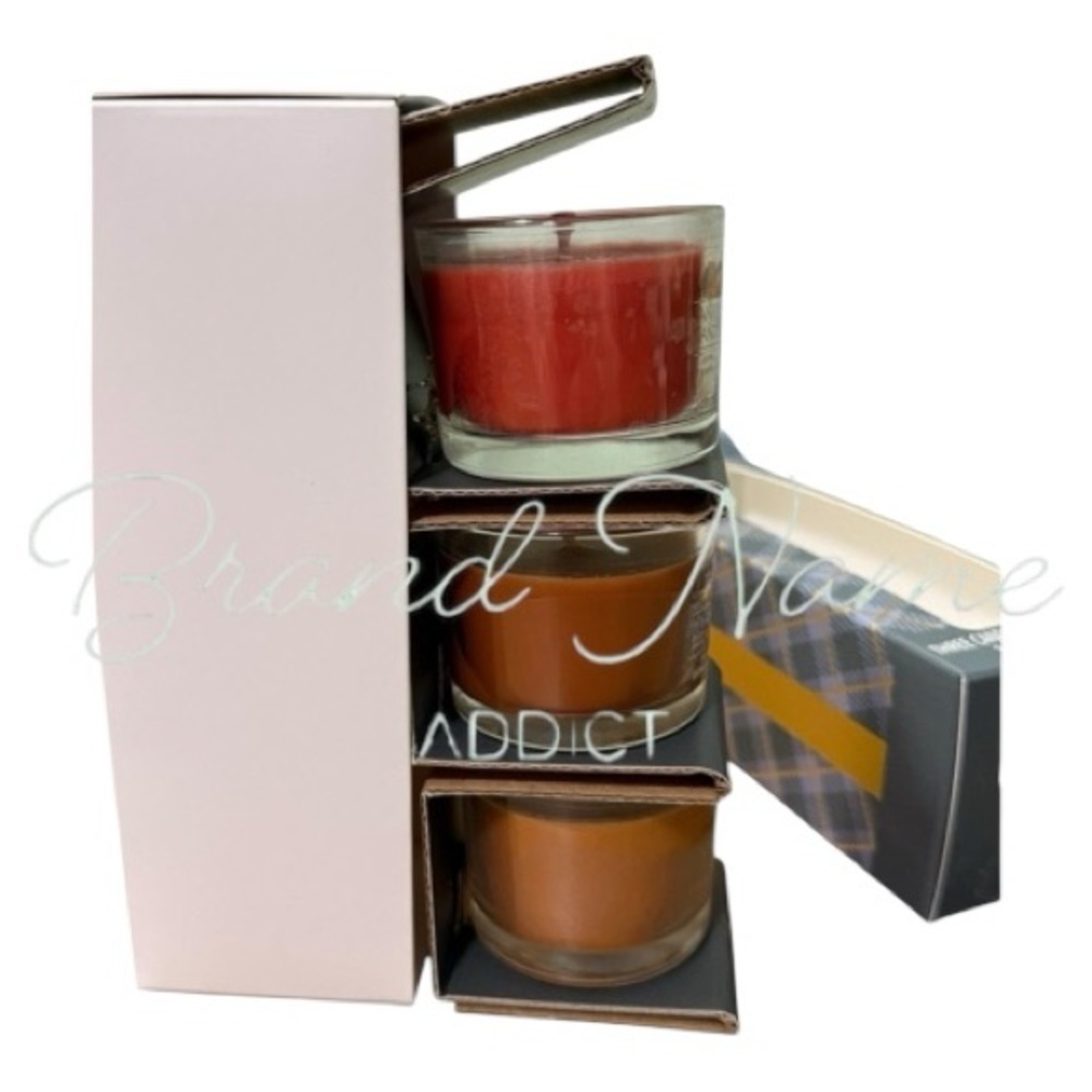 Yankee Mini Candle Autumn Apple Pumpkin Banana Fall Gift Set - Picture 3 of 4